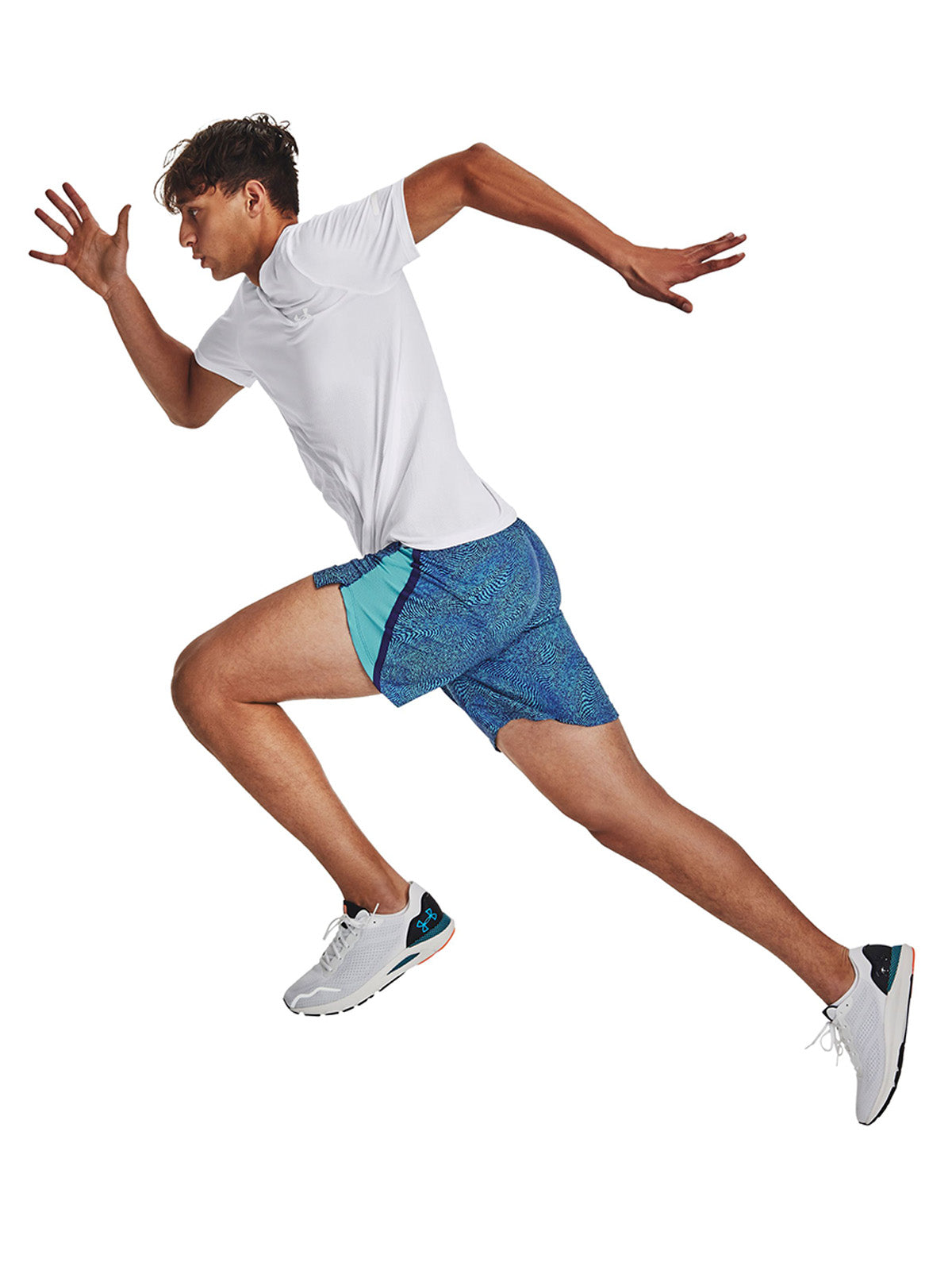 Shorts estampados  Launch 7'' para hombre Under Armour