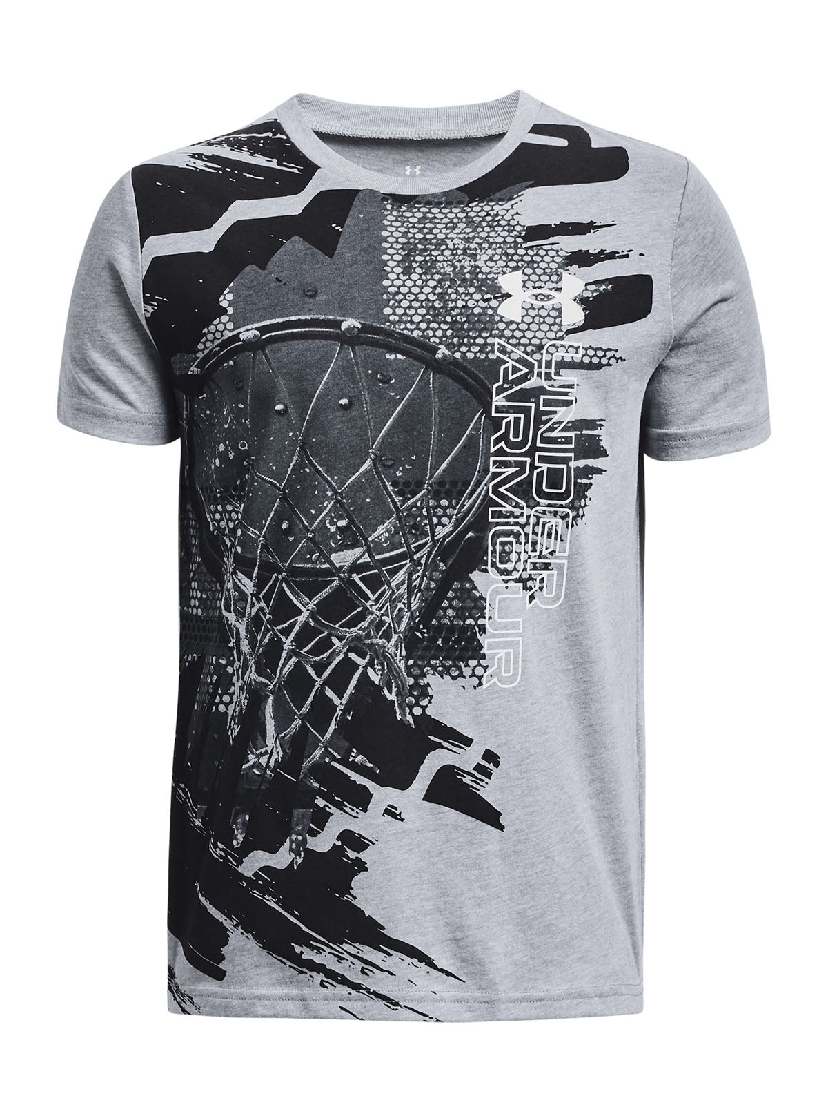 Polera manga corta UA Hoop Backboard para niño