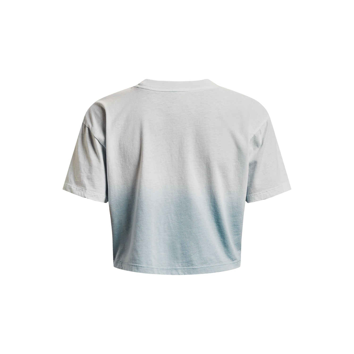 Polera manga corta UA Branded Dip Dye Crop para mujer