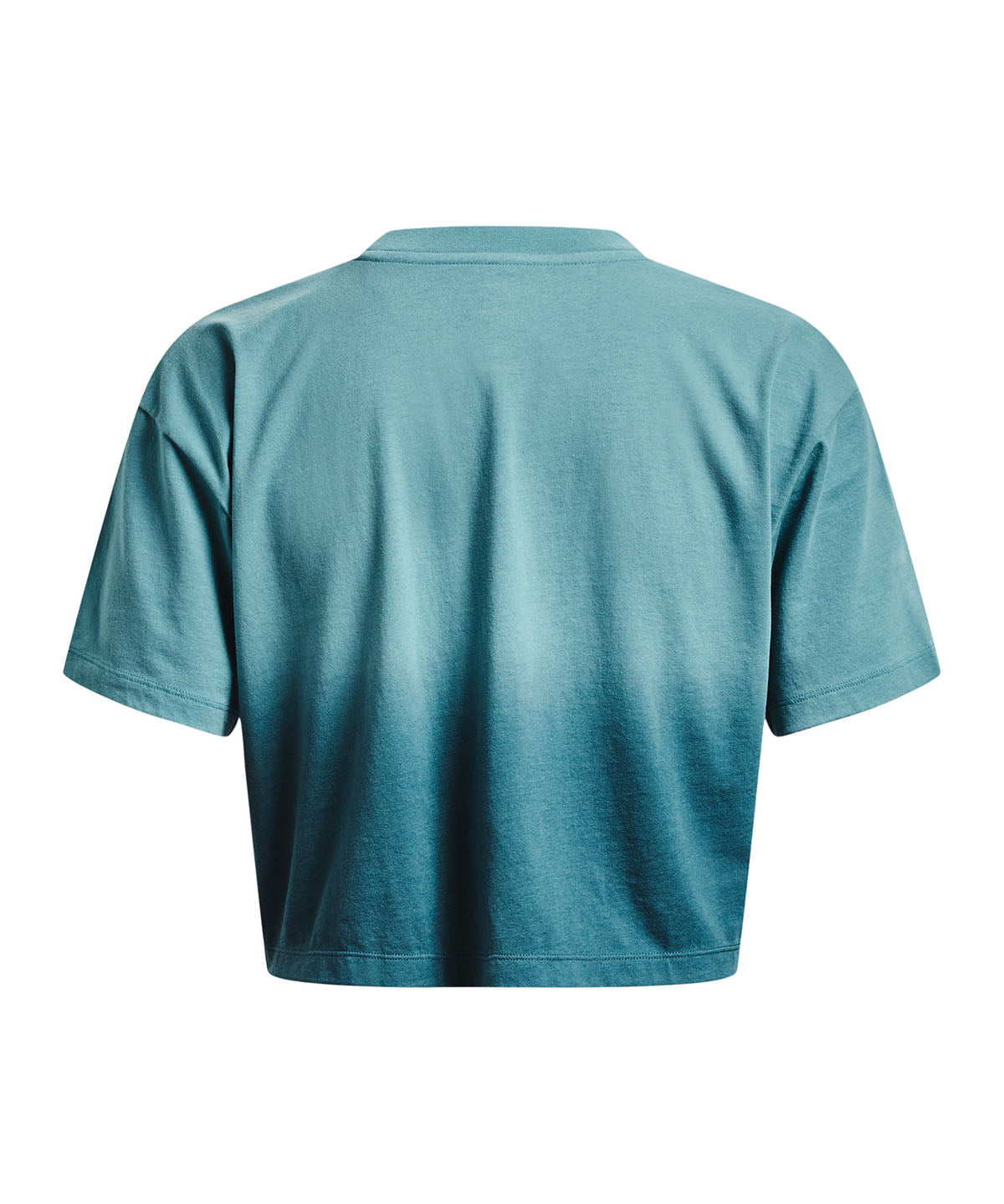 Polera manga corta UA Branded Dip Dye Crop para mujer