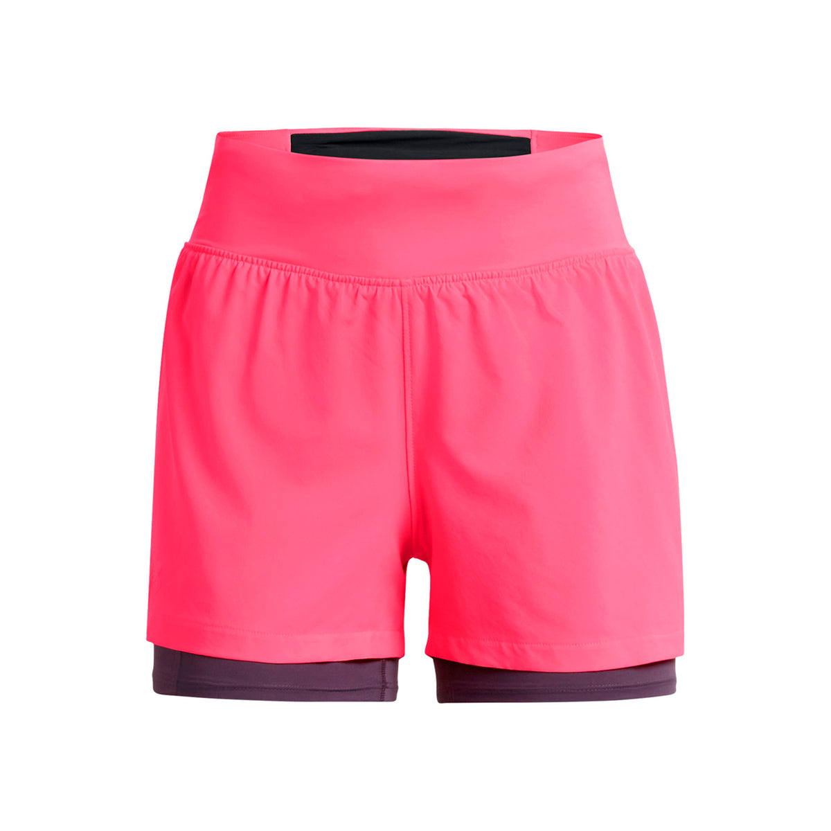 Shorts 2 en 1 UA Run Stamina para mujer