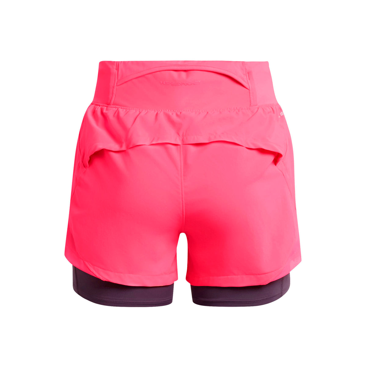Shorts 2 en 1 UA Run Stamina para mujer