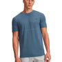 Polera manga corta de entrenamiento para hombre Vanish Elite Seamless Azul Under Armour