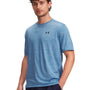 Polera manga corta de entrenamiento para hombre Tech Vent azul Under Armour