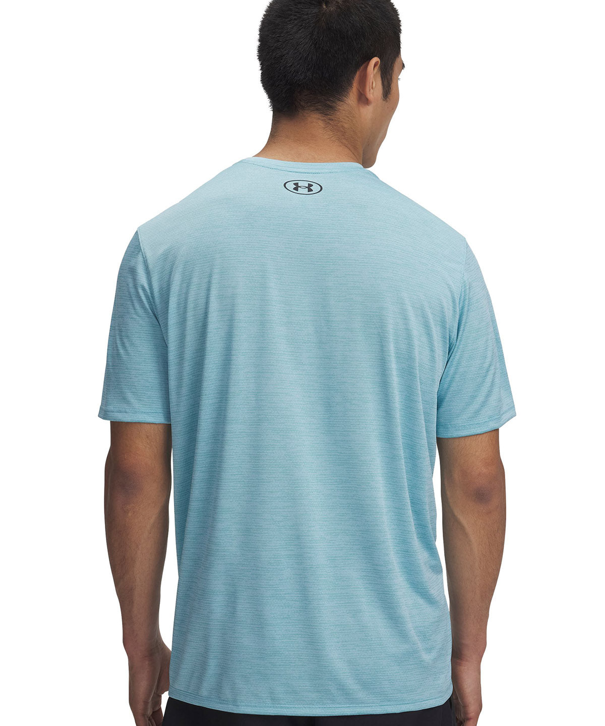 Polera manga corta Under Armour tech vent azul para hombre