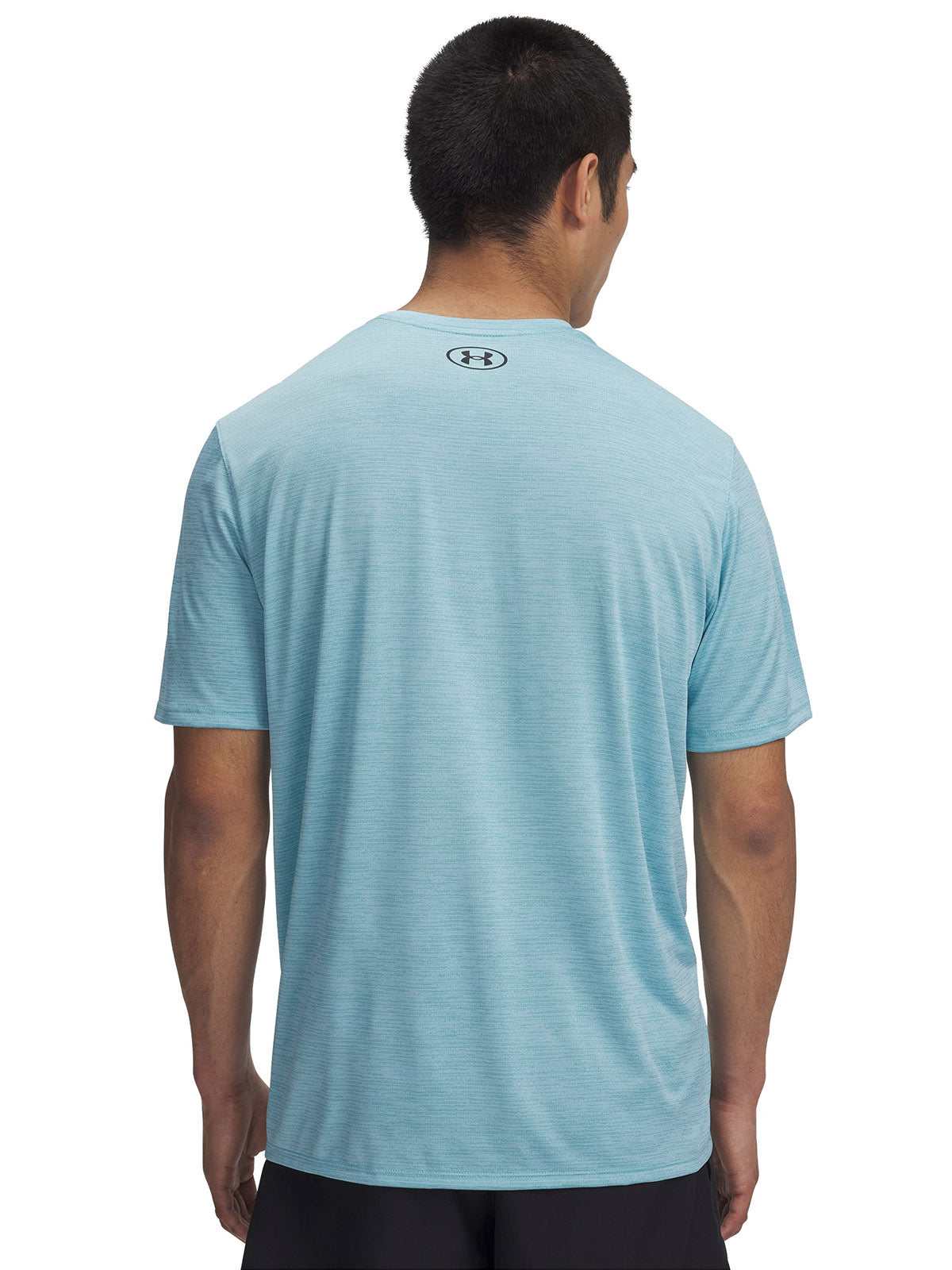 Polera manga corta Under Armour tech vent azul para hombre