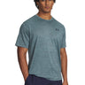 Polera manga corta de entrenamiento para hombre Tech Vent azul Under Armour