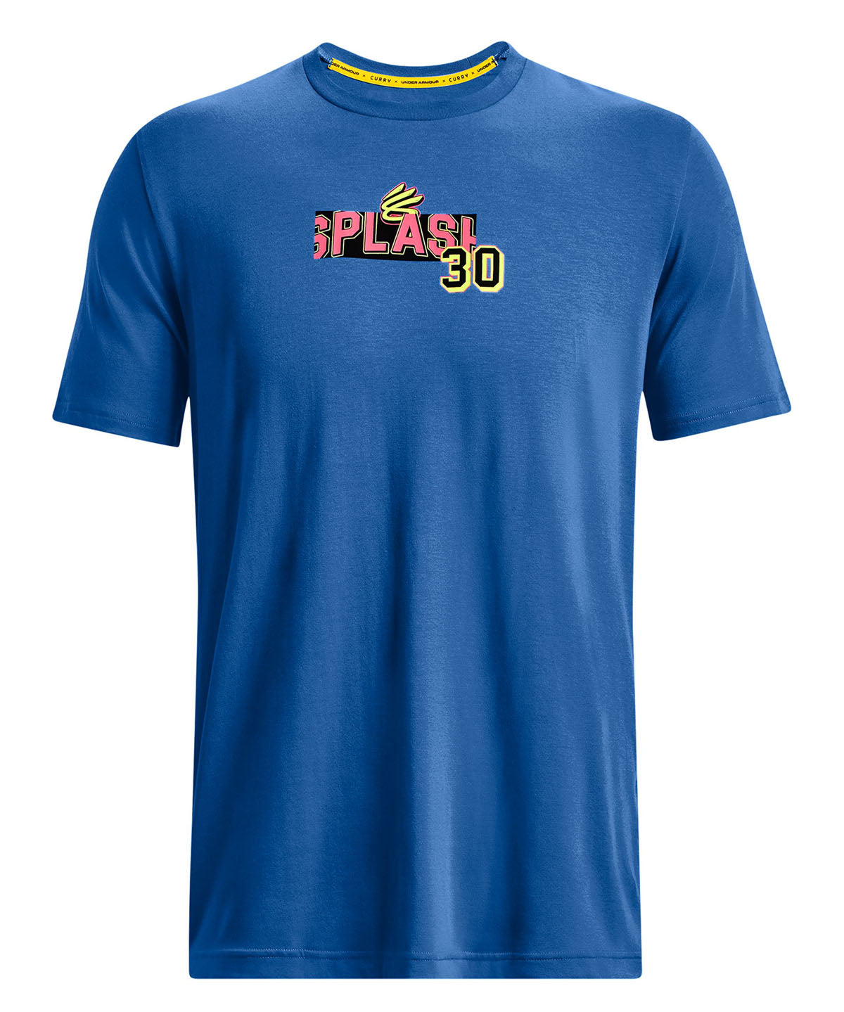 Polera manga corta de Basketball UA Curry Splash Party para Hombre