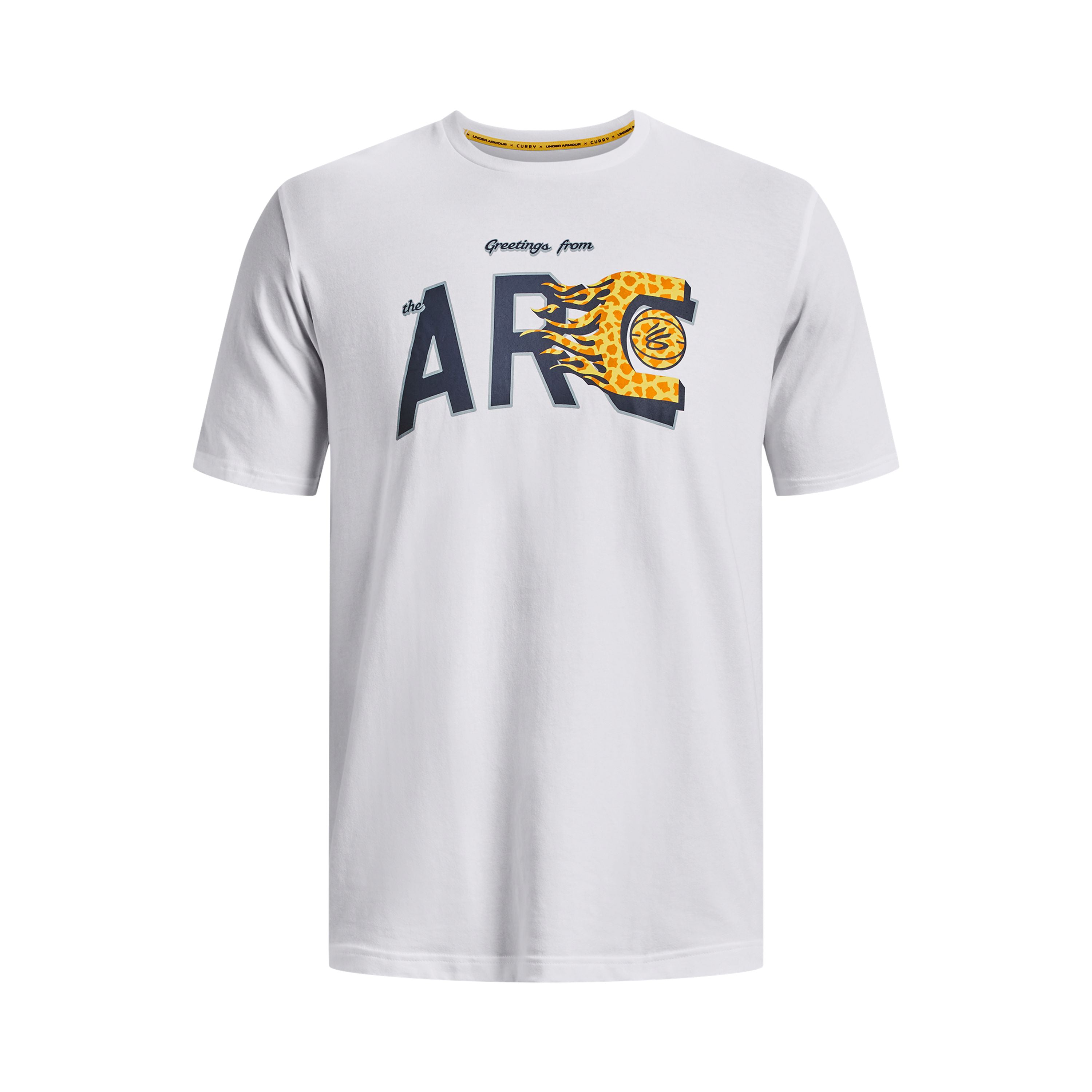 Polera de Basketball UA Curry Arc SS para Hombre