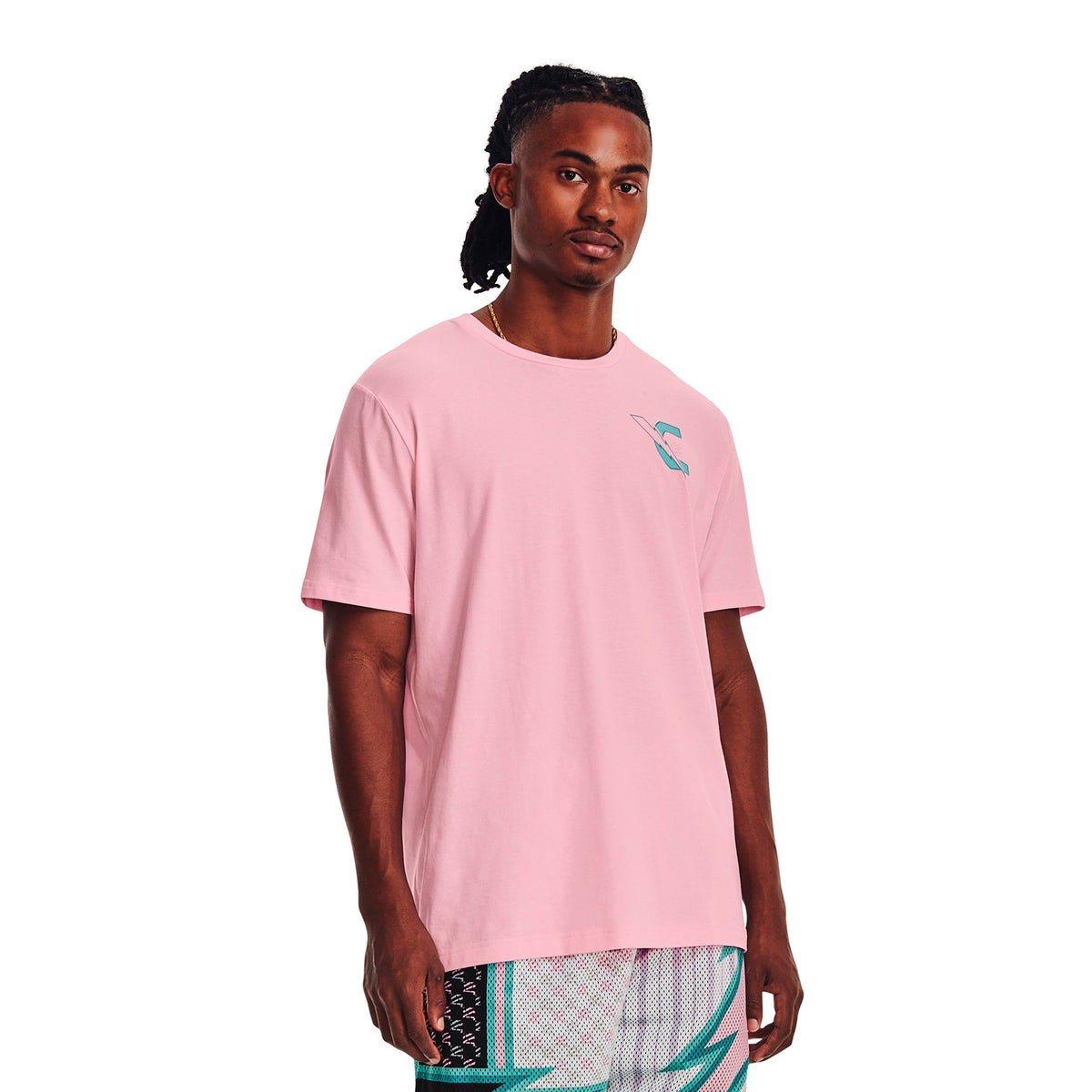 Camiseta de manga corta animada Curry para hombre