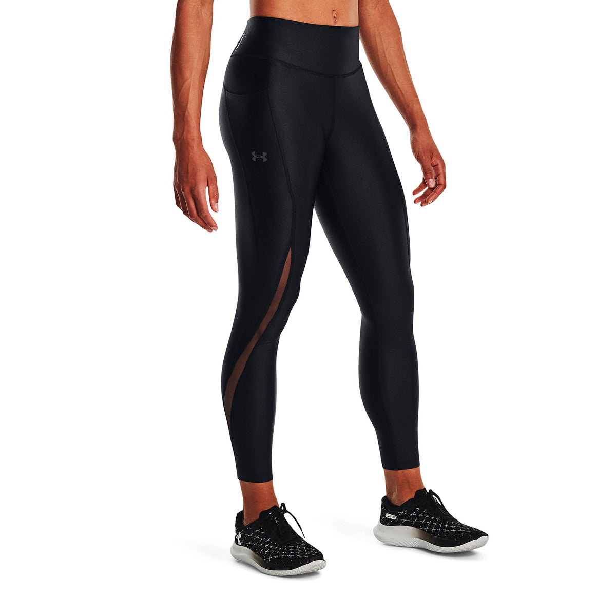 Calzas con malla UA Fly-Fast Elite Iso-Chill para mujer