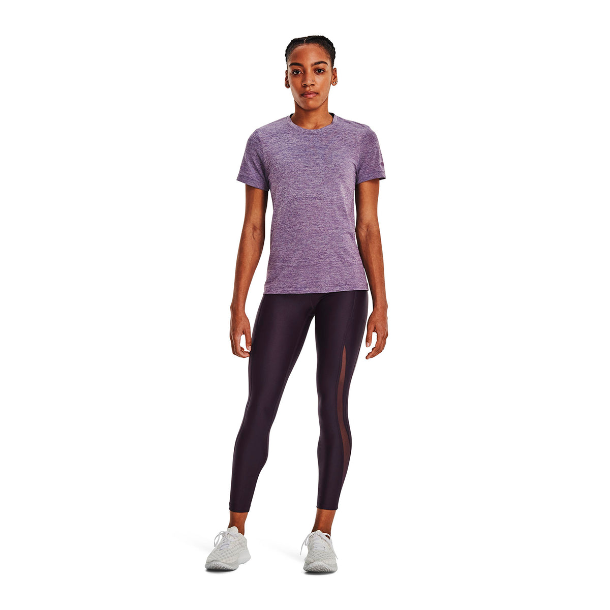 Calzas con malla UA Fly-Fast Elite Iso-Chill para mujer