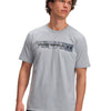 Polera manga corta Lifestyle para Hombre Camo chest stripe Gris Under Armour