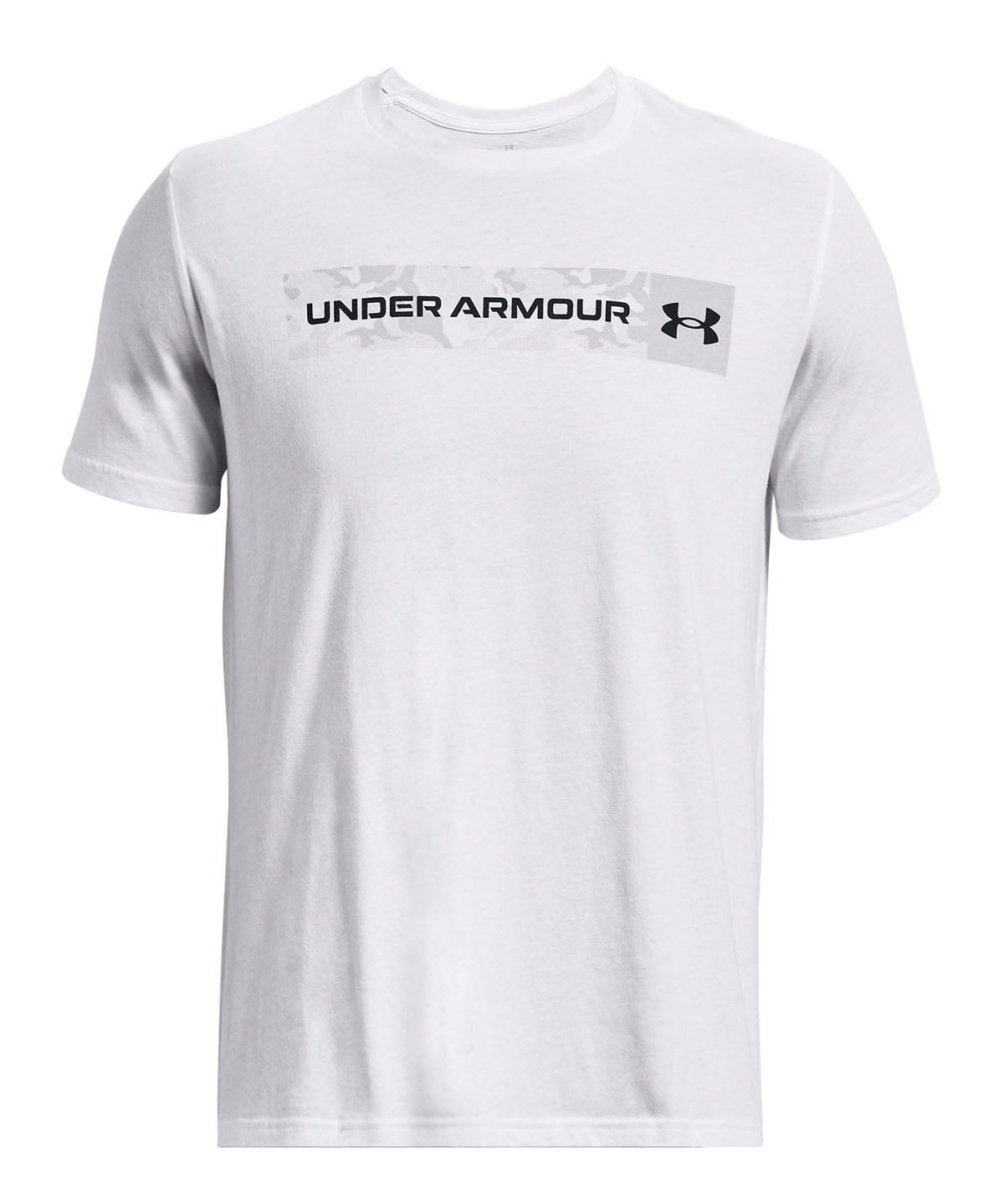 Polera manga corta Camo Chest Stripe para hombre Under Armour