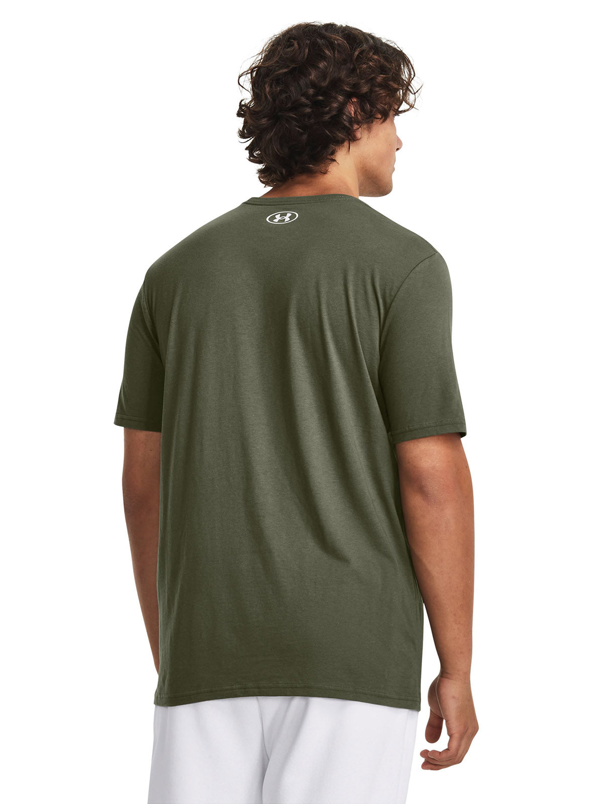 Polera manga corta Camo Chest Stripe para hombre Under Armour