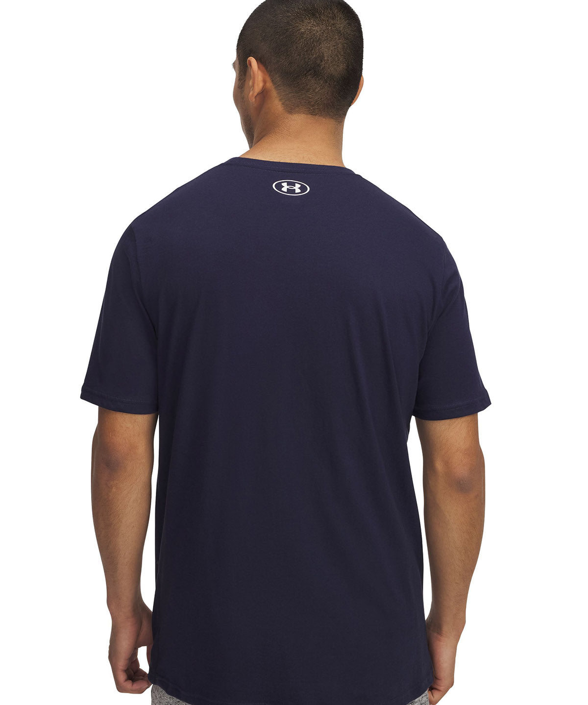 Polera manga corta Under Armour Camo chest azul marino para hombre