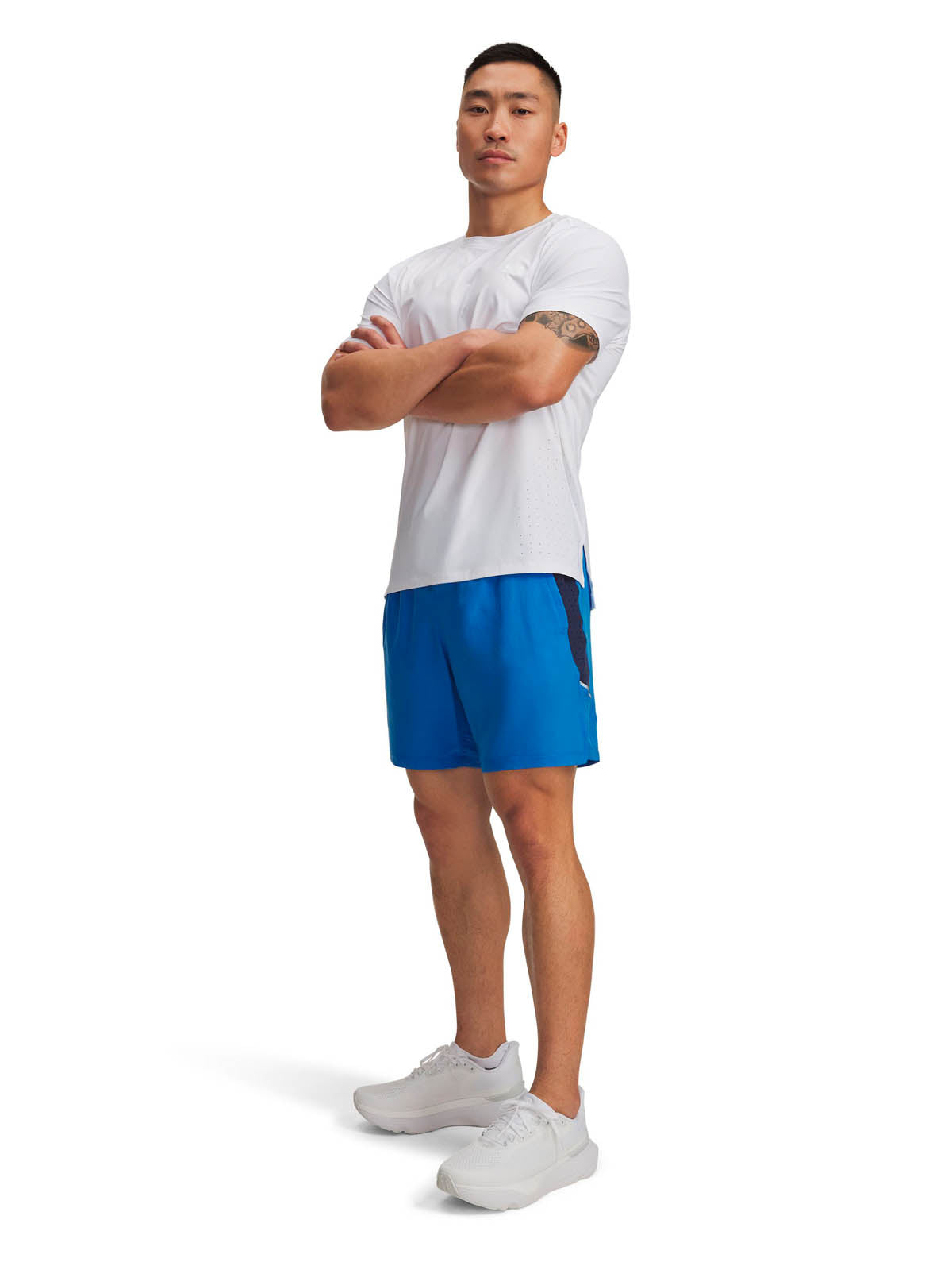 Short Running para Hombre Launch Elite 2-in-1 7'' Azul Under Armour