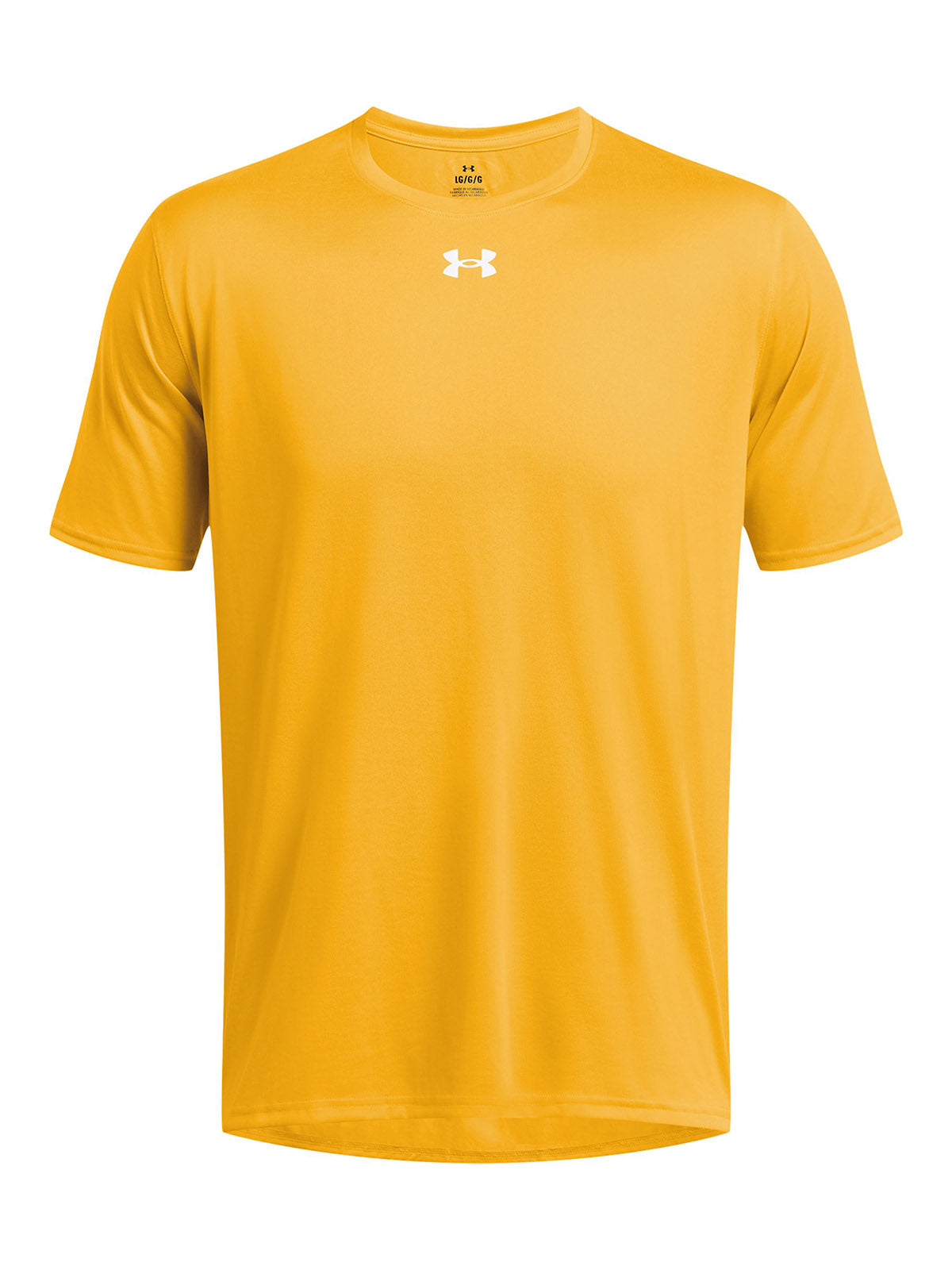 Polera manga corta Under Armour tech team amarillo para hombre