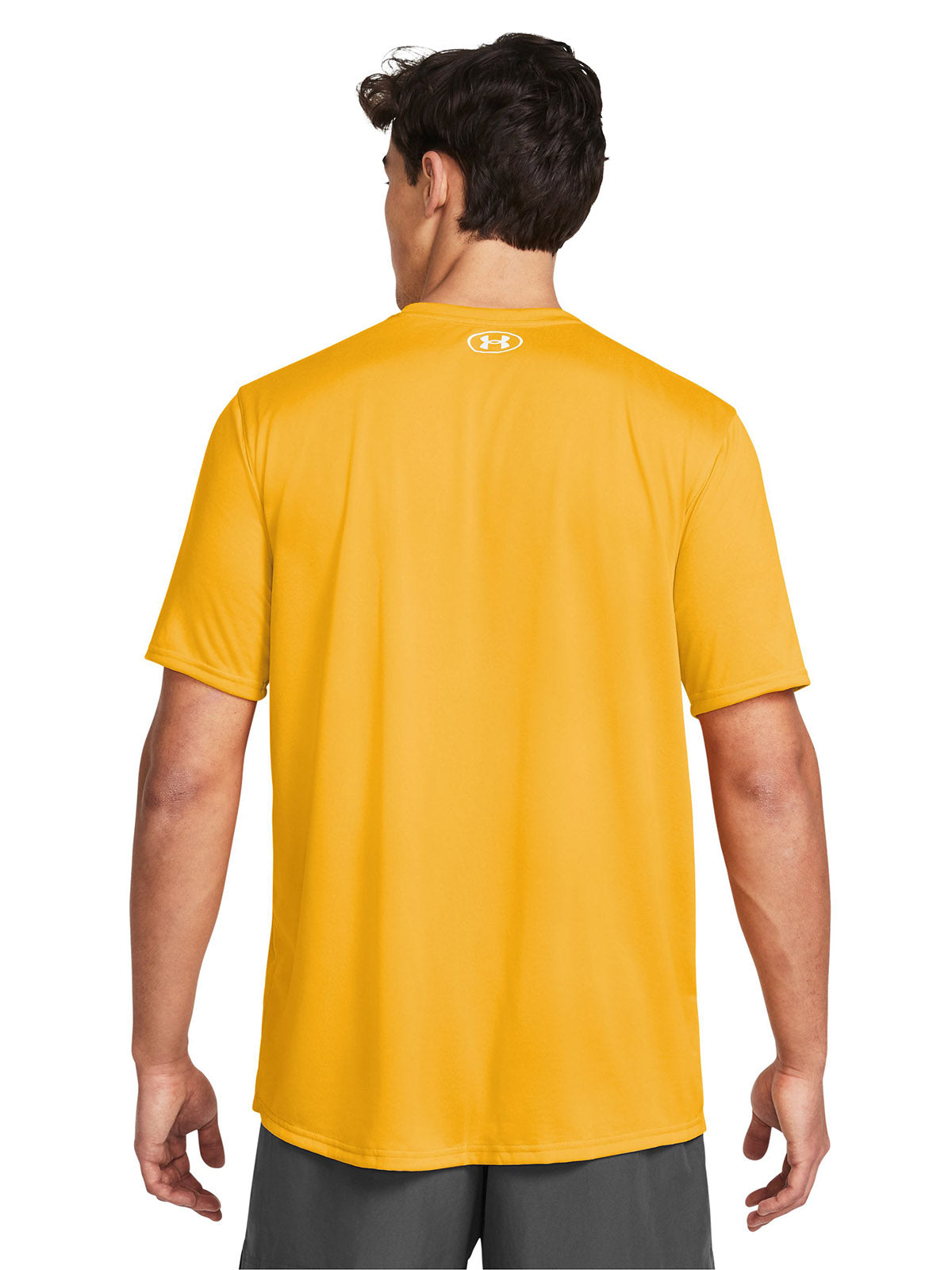 Polera manga corta Under Armour tech team amarillo para hombre