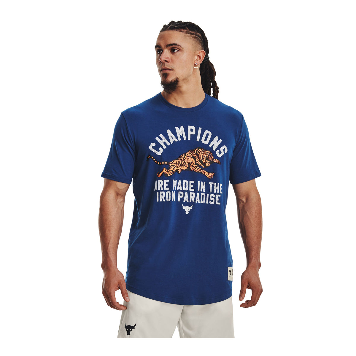 Polera manga corta Project Rock Champ para hombre