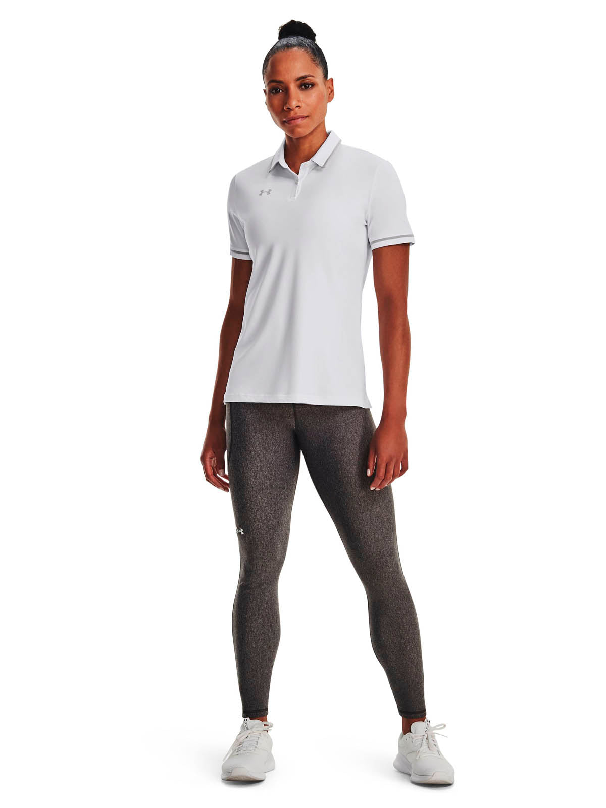 Polo con ribetes UA para mujer