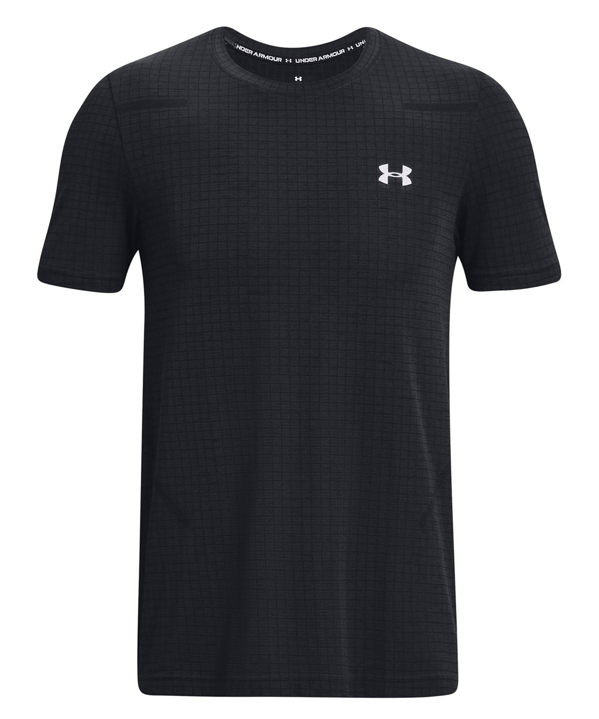 Polera manga corta Seamless Grid para hombre Under Armour