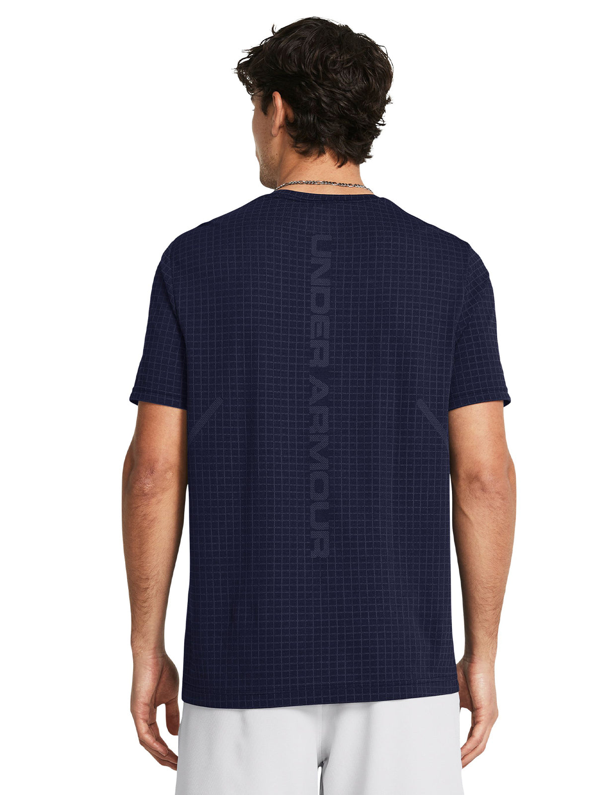 Polera manga corta Seamless Grid para hombre Under Armour