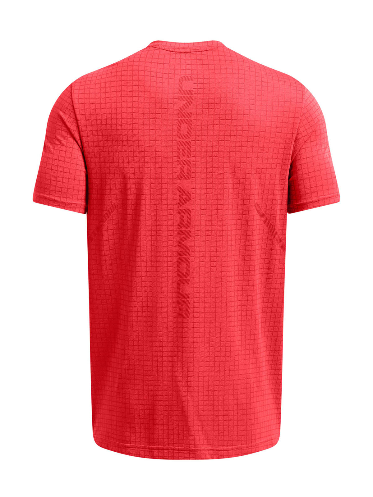 Polera manga corta UA Seamless Grid para hombre
