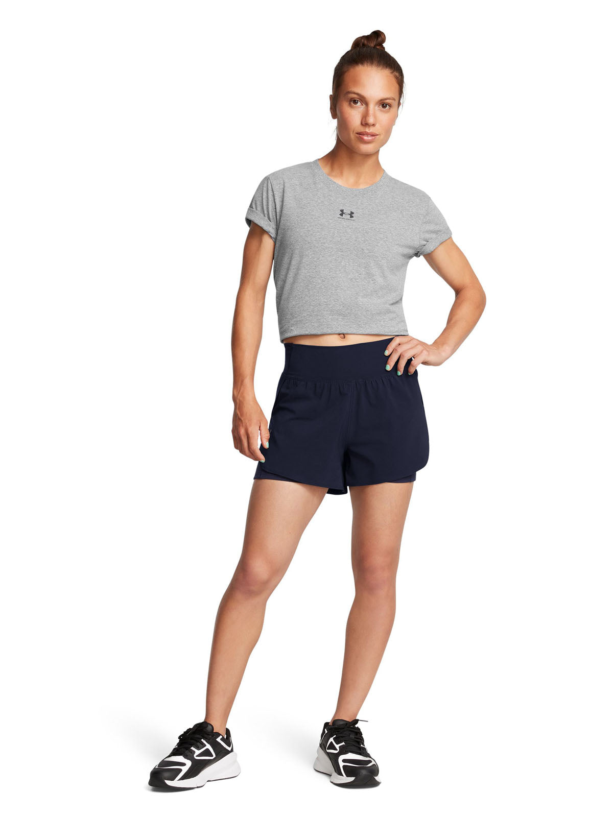 Shorts UA Vanish 2 en 1 para mujer