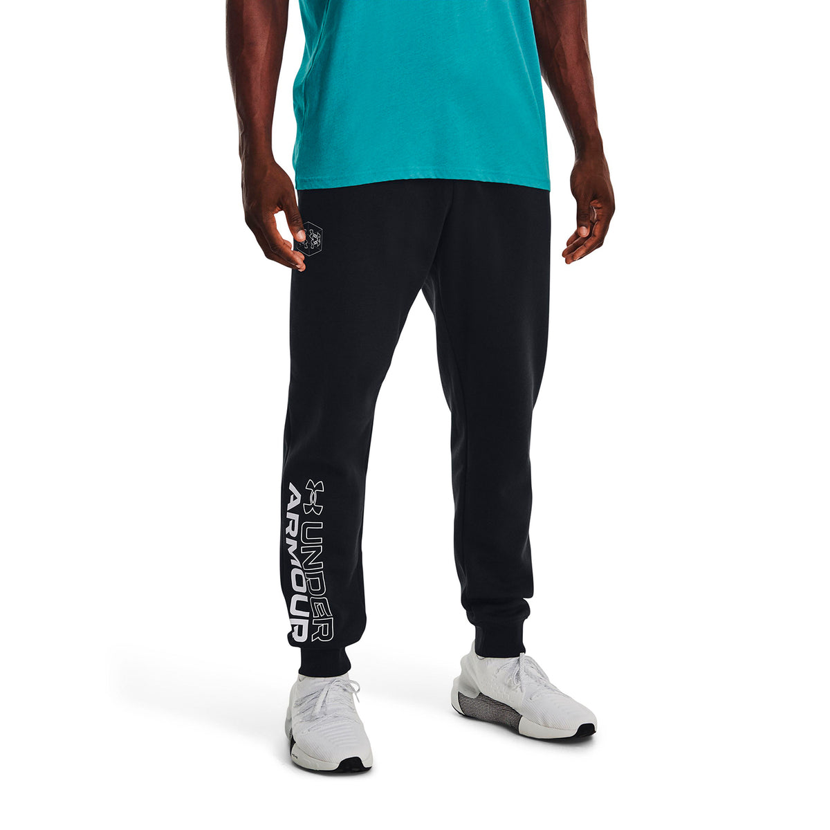 Joggers UA Rival Fleece Graphic para hombre