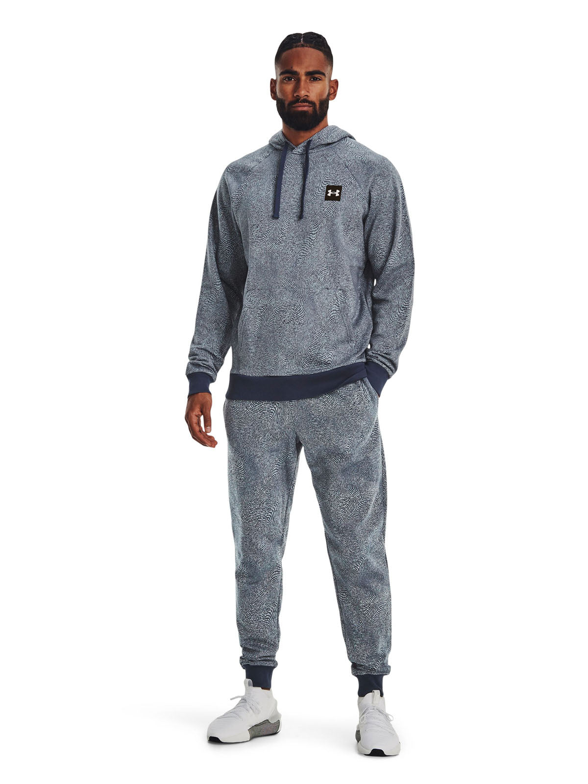 Joggers UA Rival Fleece Graphic para hombre