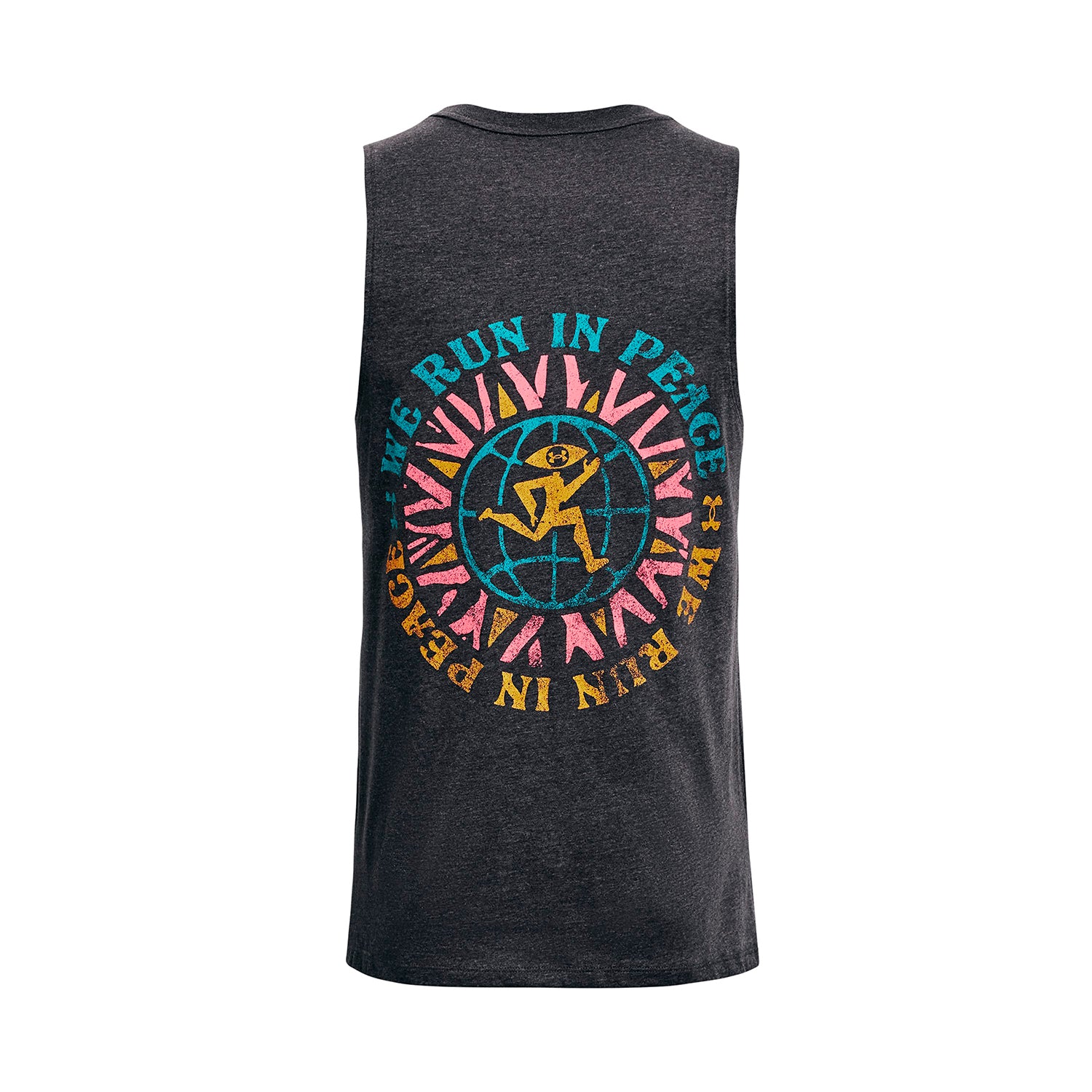 Polera sin mangas UA We Run In Peace para hombre