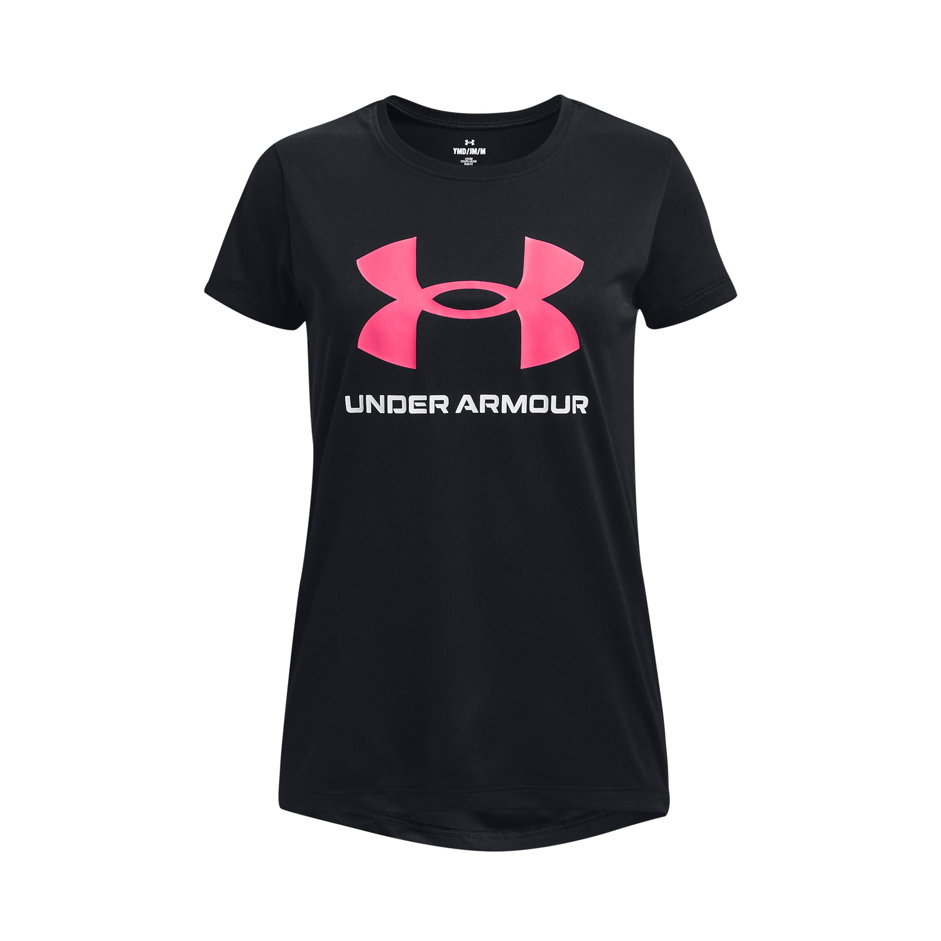 Polera manga corta Tech™ Twist Arch Big Logo para niña