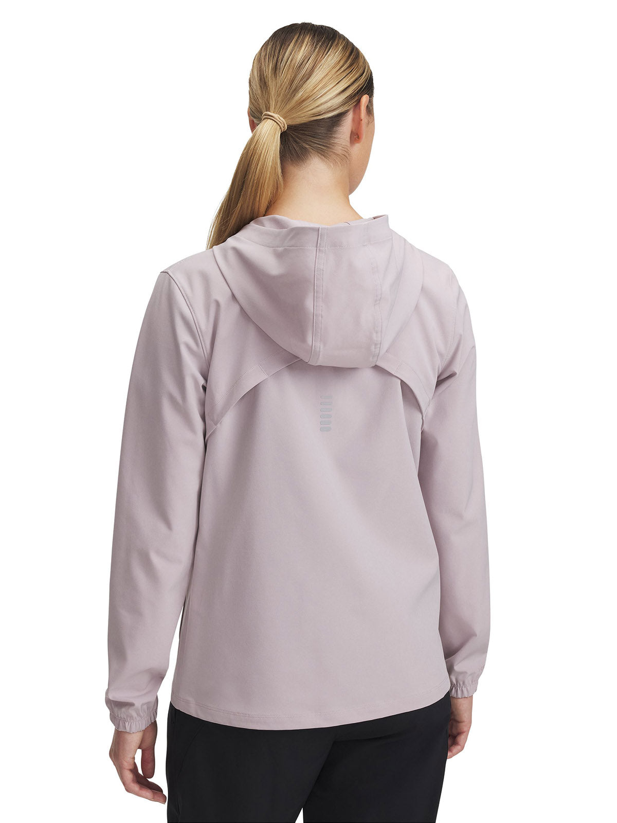 Chaqueta Under Armour outrun the storm gris para mujer