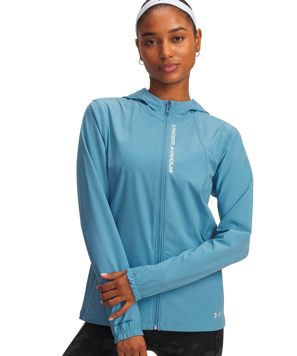 Chaqueta de Running para mujer Outrun The Storm azul Under Armour