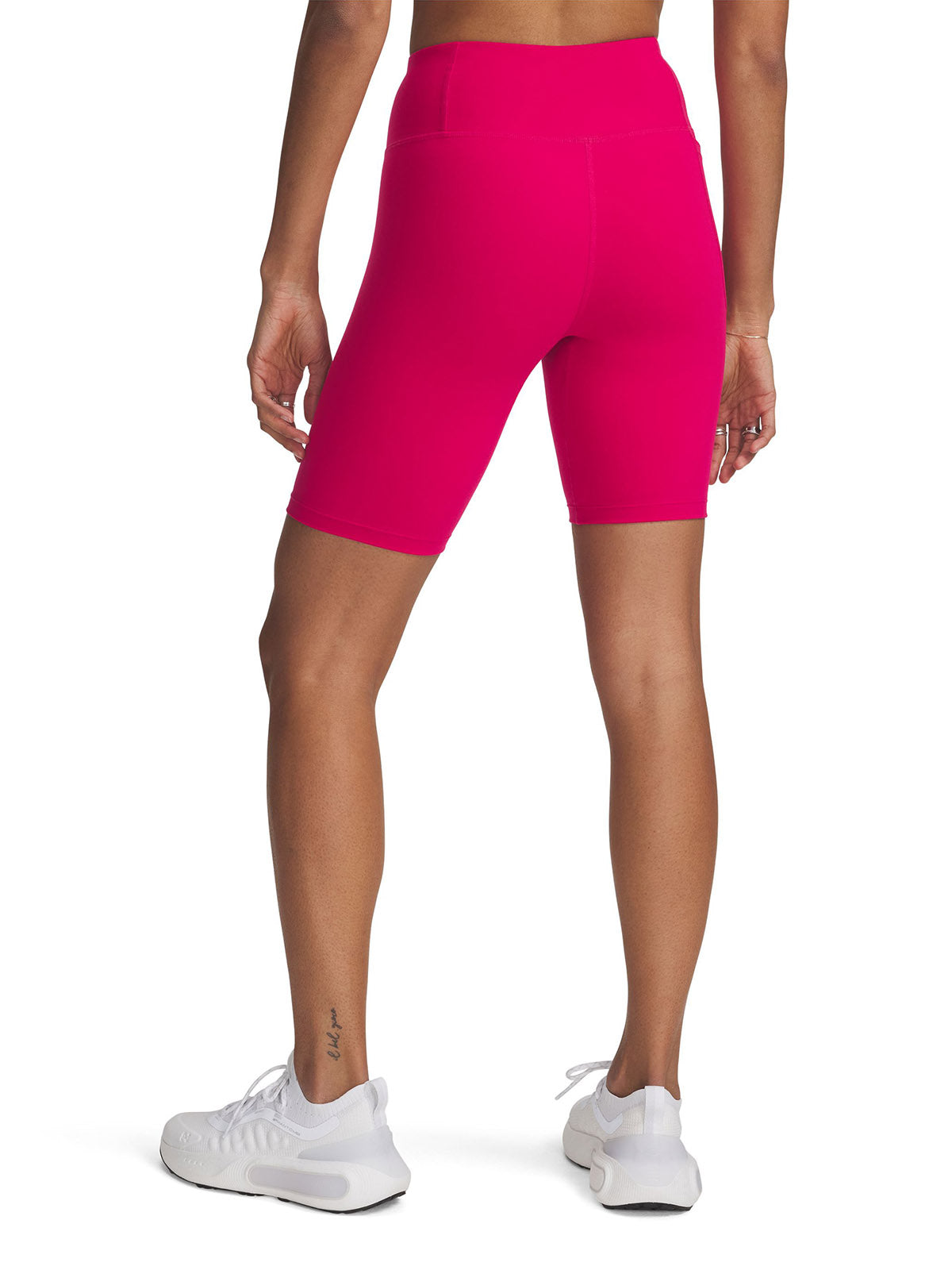 Calzas Under Armour motion bike shorts morado para mujer