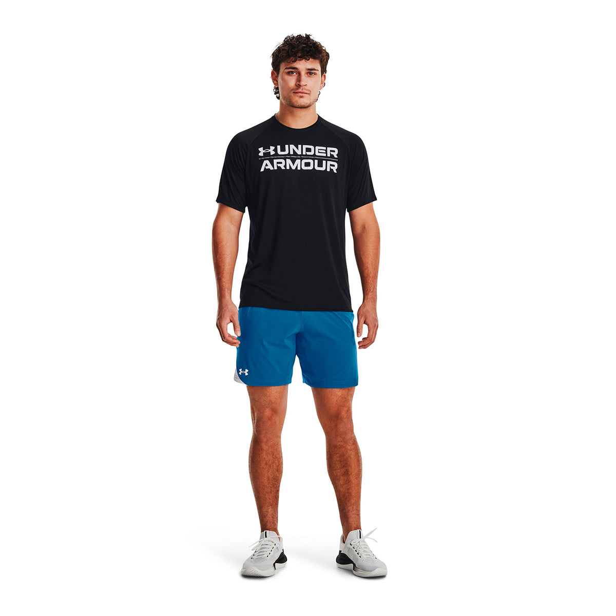 Polera manga corta  Velocity Graphic para hombre Under Armour