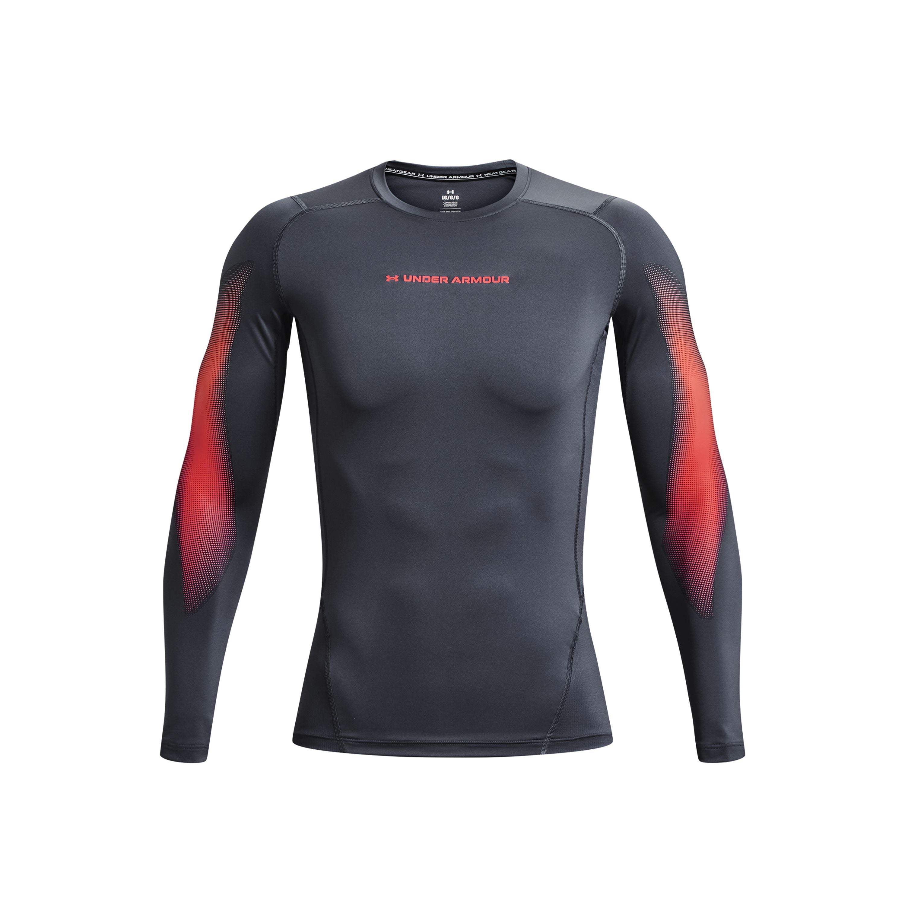 Polera manga larga HeatGear® Armour para hombre