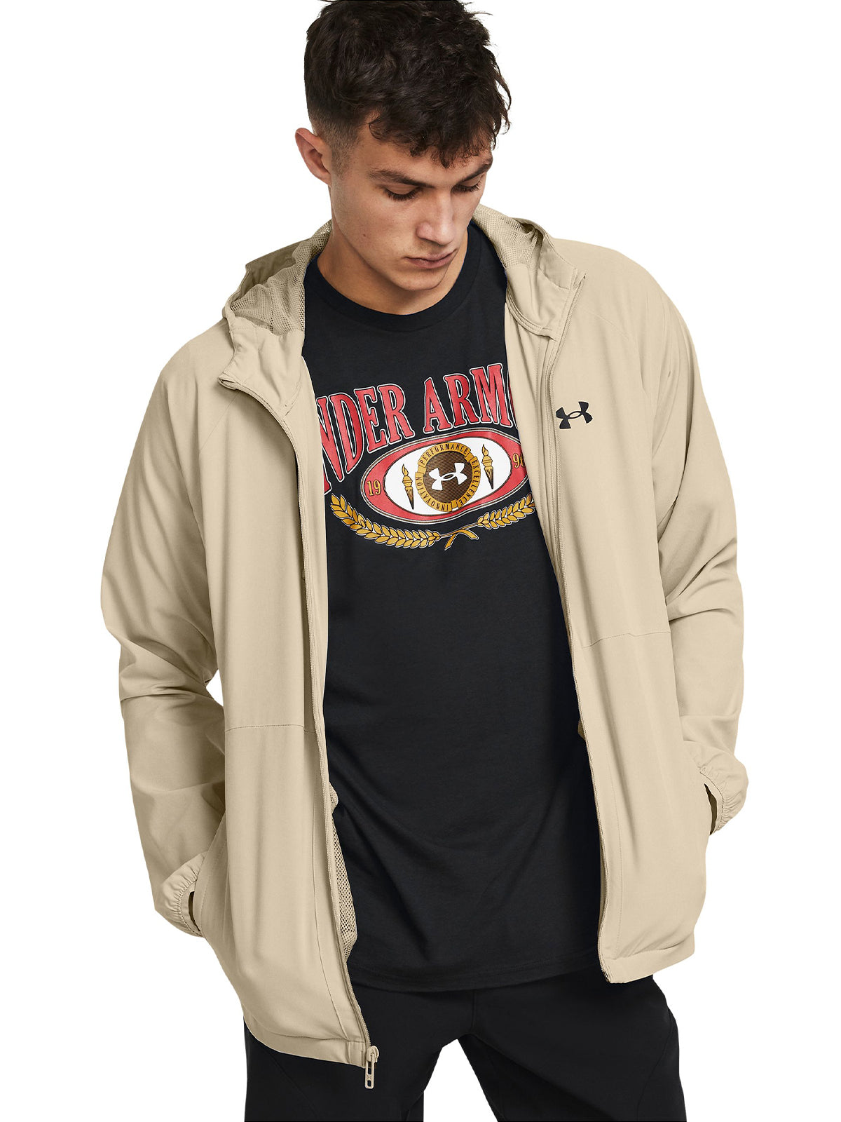 Cortavientos UA Woven para hombre