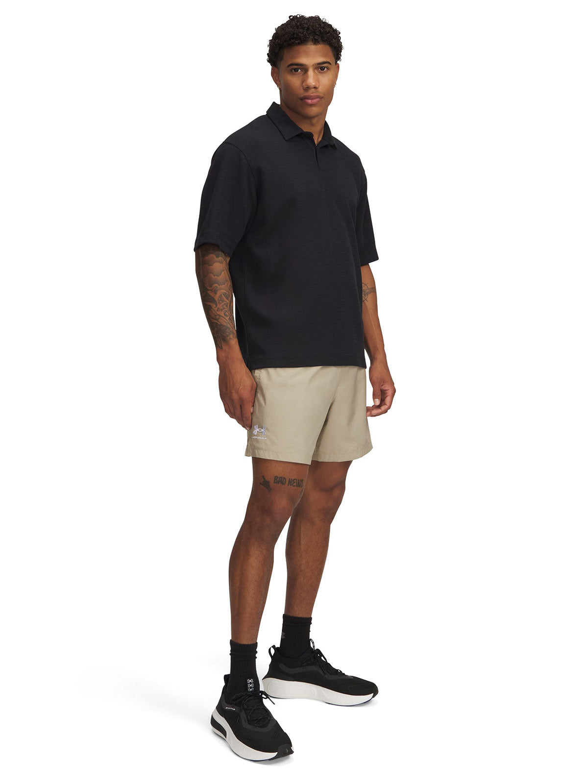 Shorts UA Icon Volley café para hombre