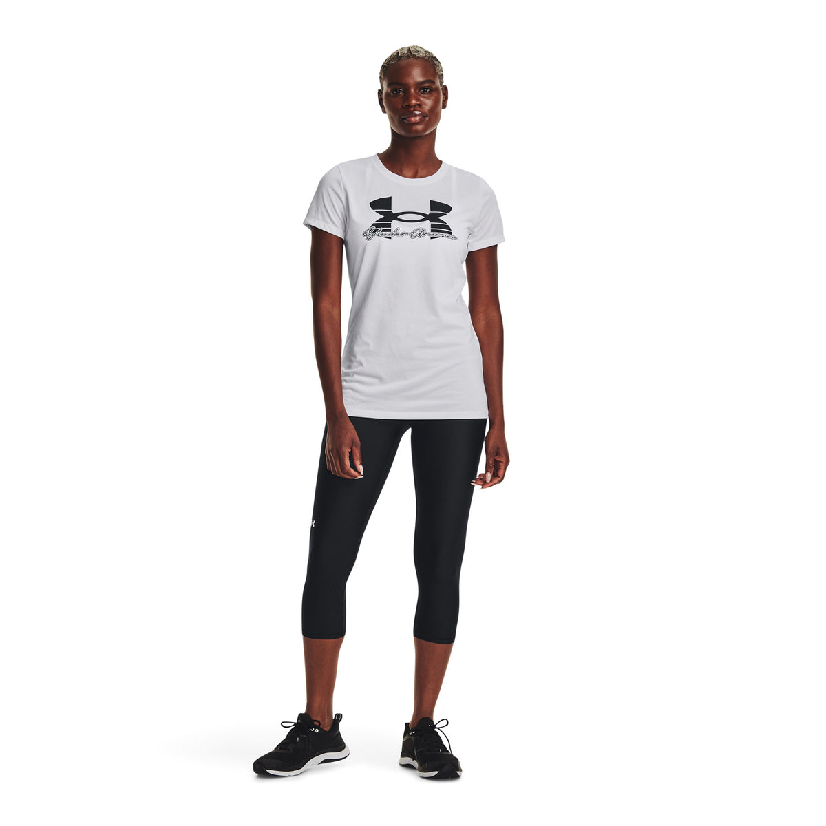Polera manga corta  UA Tech™ Script para mujer
