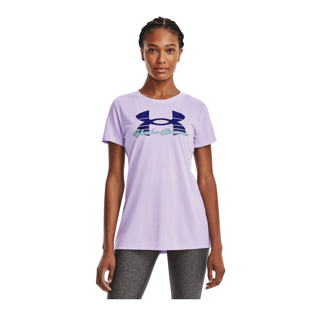 Polera manga corta  UA Tech™ Script para mujer