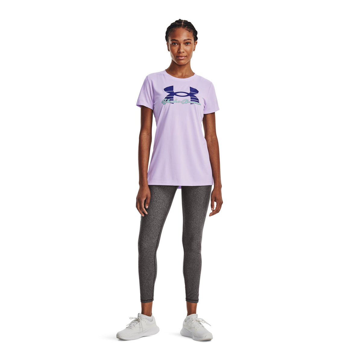 Polera manga corta  UA Tech™ Script para mujer