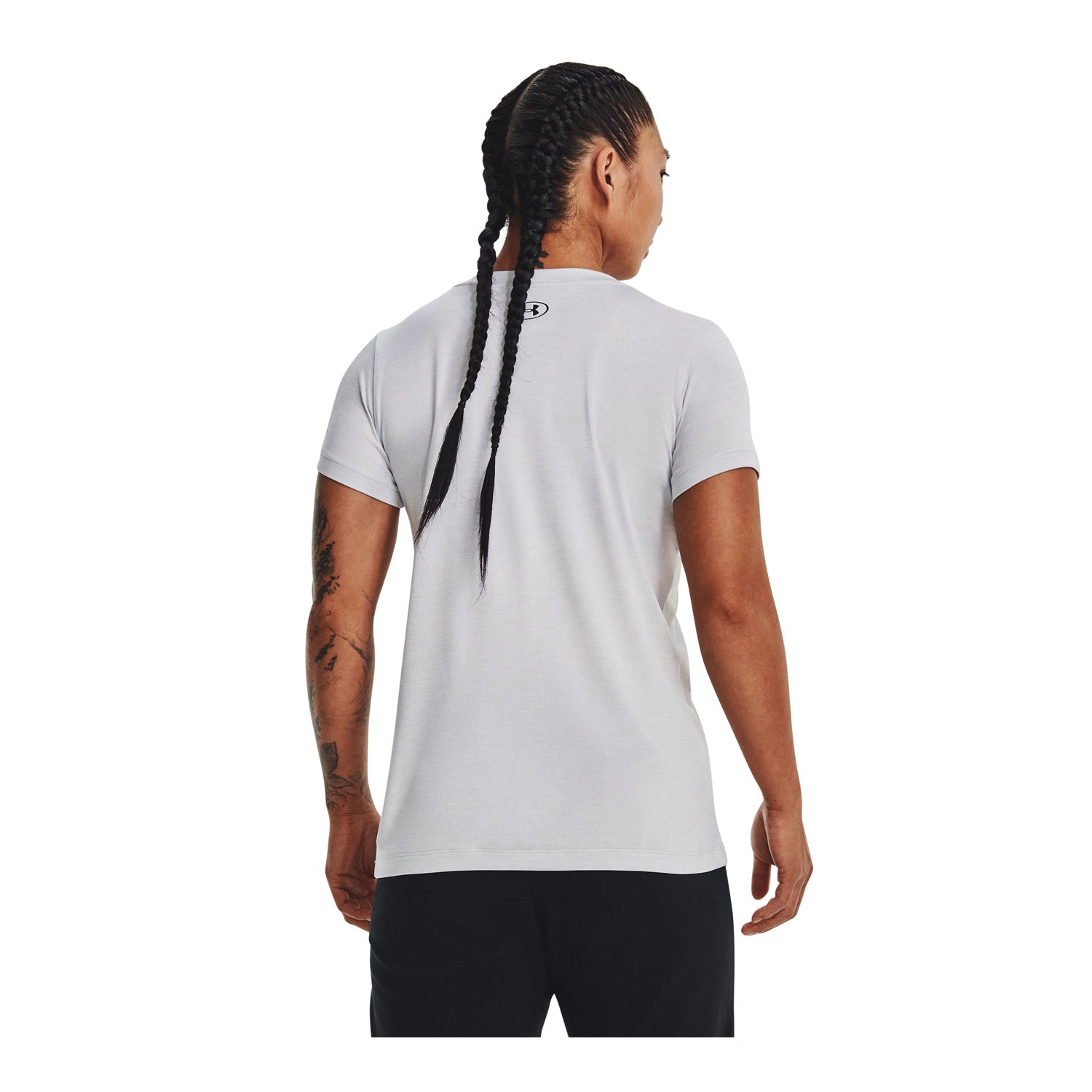 Polera manga corta  UA Tech™ Twist Script para mujer