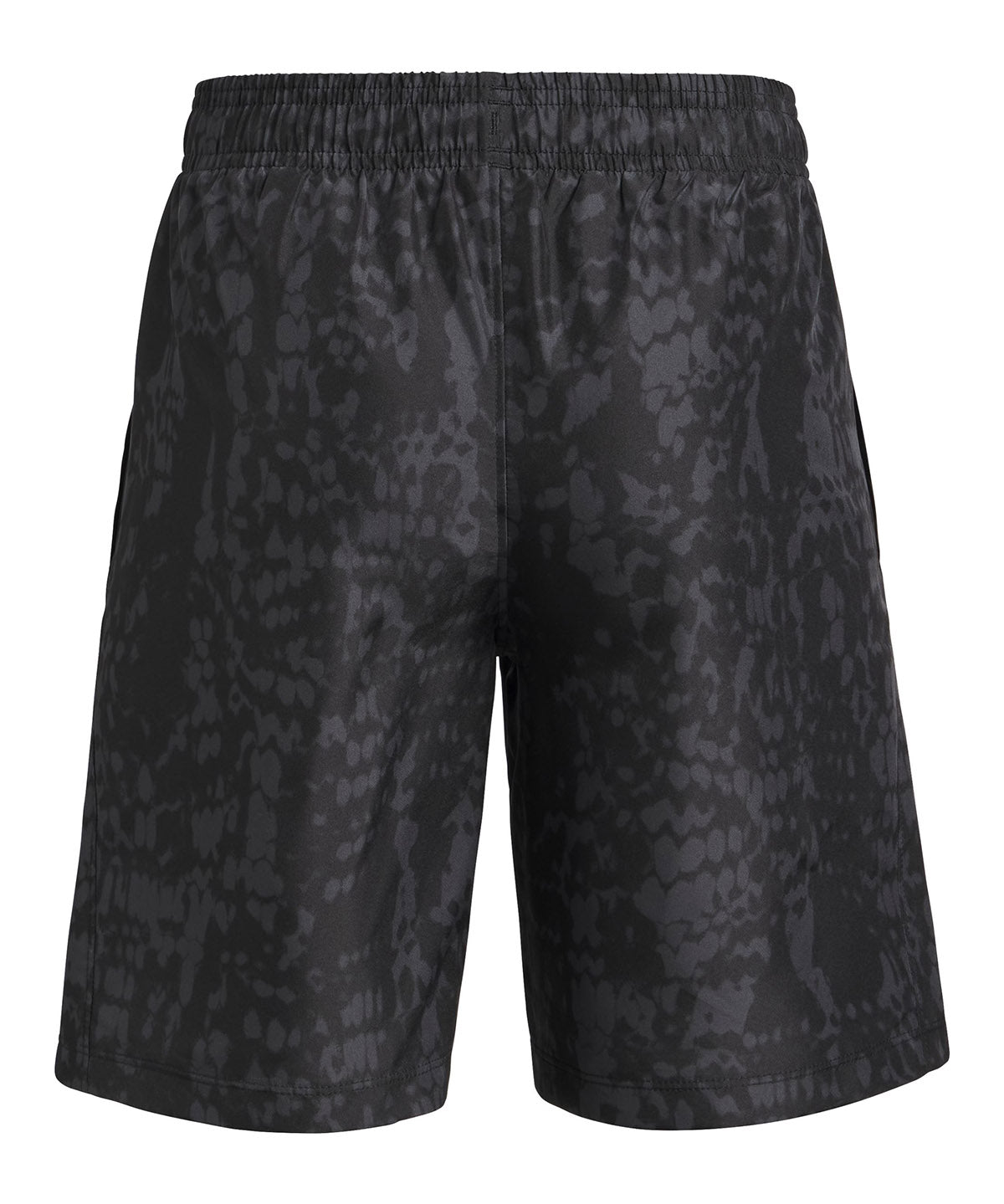 Shorts UA Tech Woven Printed negro para niño