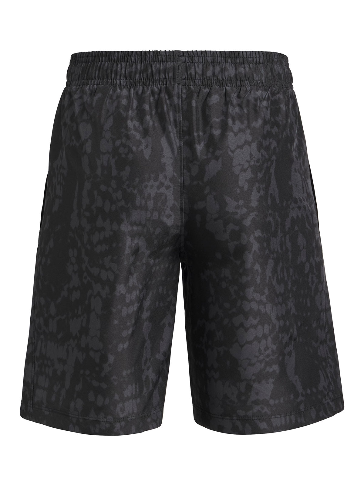 Shorts UA Tech Woven Printed negro para niño