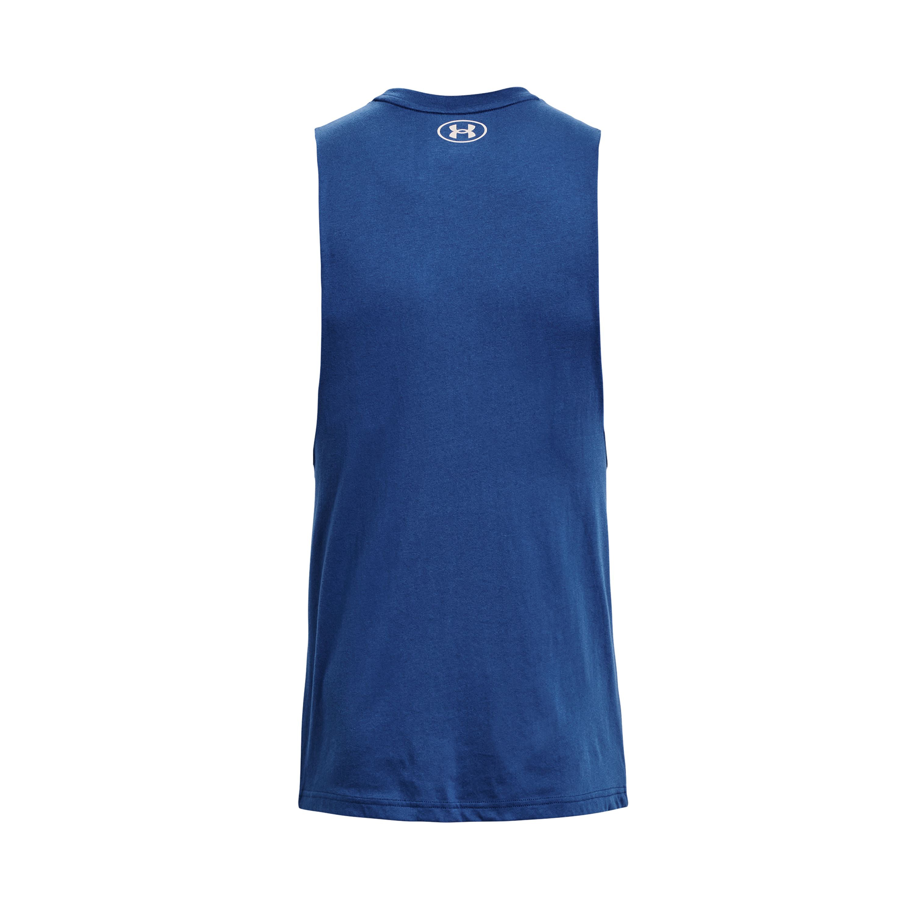 Polera sin mangas Project Rock Iron Muscle para hombre