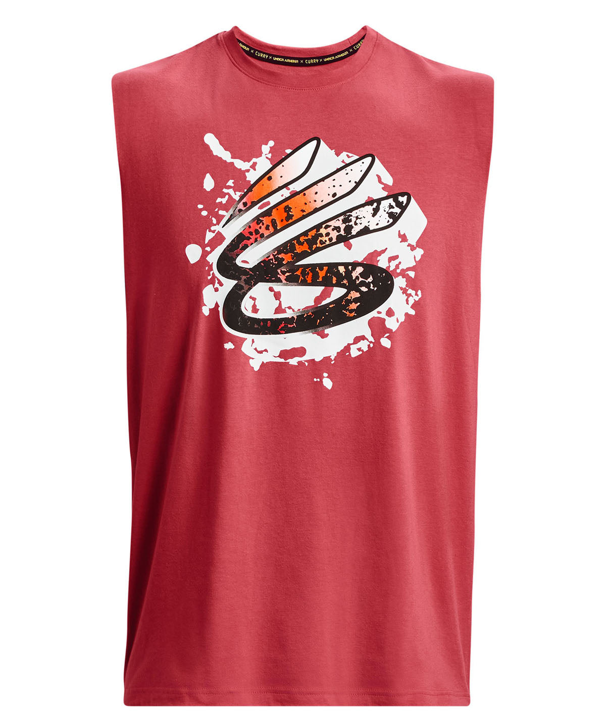 Polera UA sin mangas Curry  para hombre