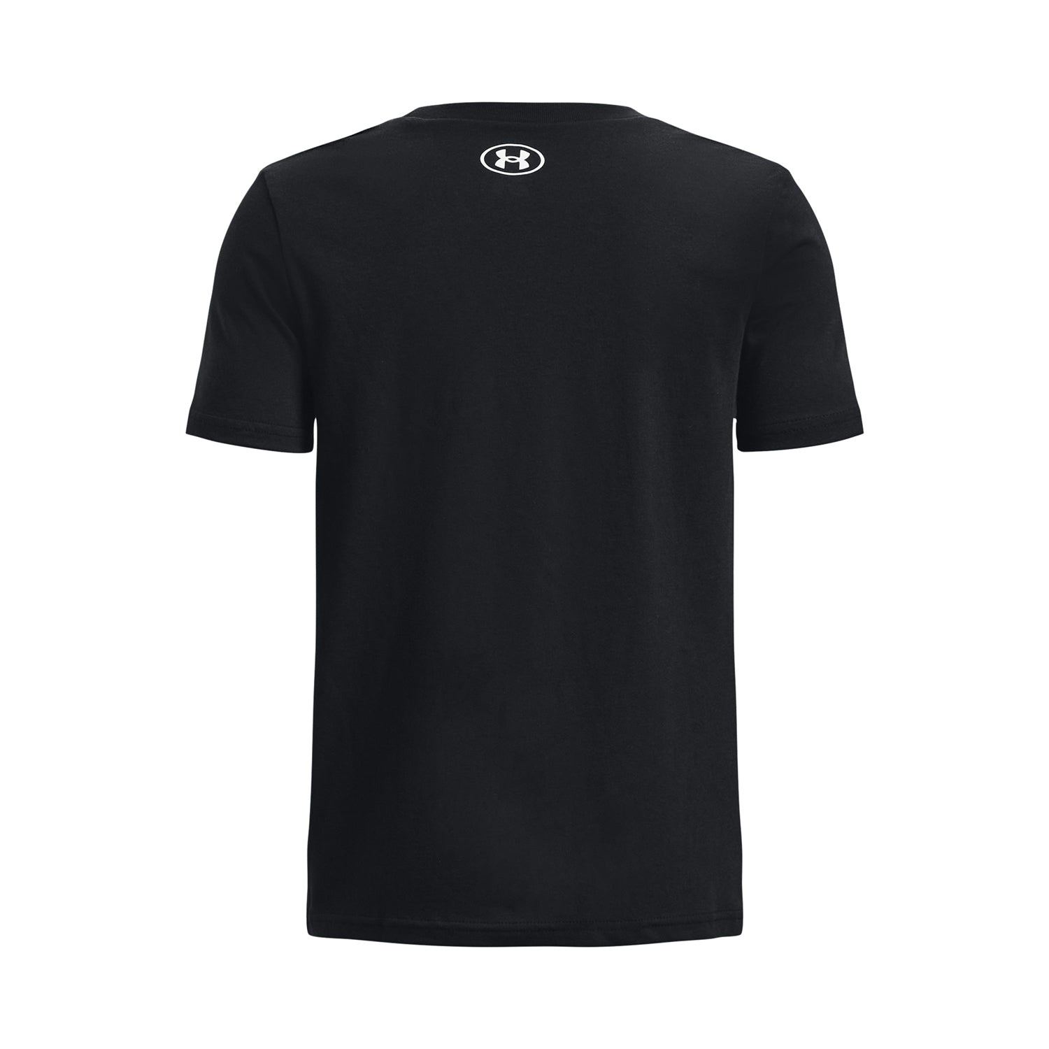 Polera manga corta UA Box Logo Camo para niño