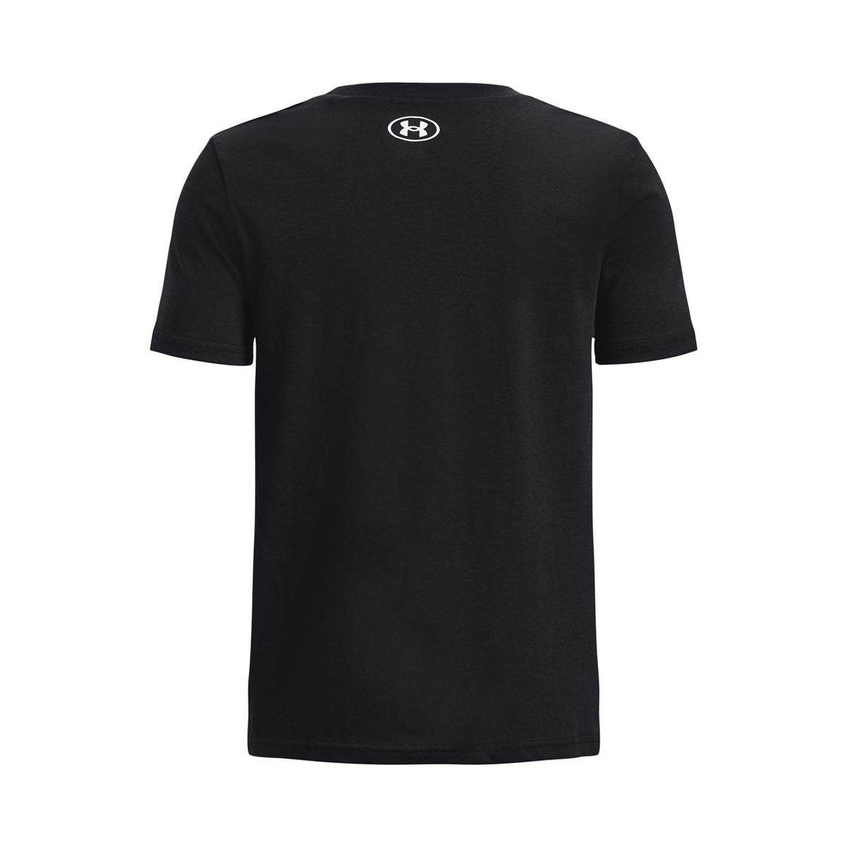 Polera manga corta UA Box Logo Camo para niño